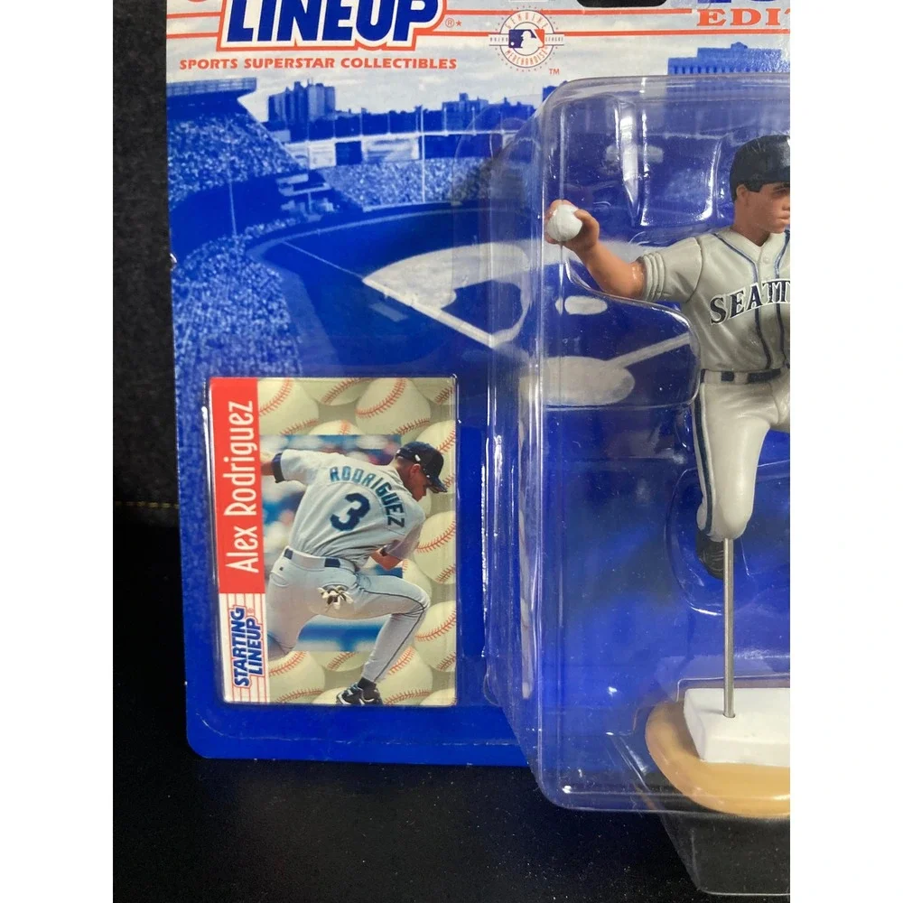 Kenner Starting Lineup 1997 Alex Rodriguez Seattle Mariners Figure with Card
